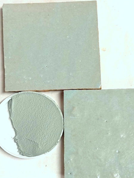XT Custom matches Zellige Absinthe in Unsanded Tile Grout