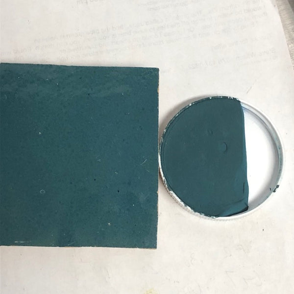 XT Custom matched to Zellige Aegean in Unsanded Grout
