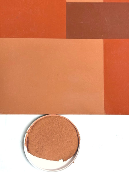 XC Custom matches Zia Samba Rust in Sanded Tile Grout