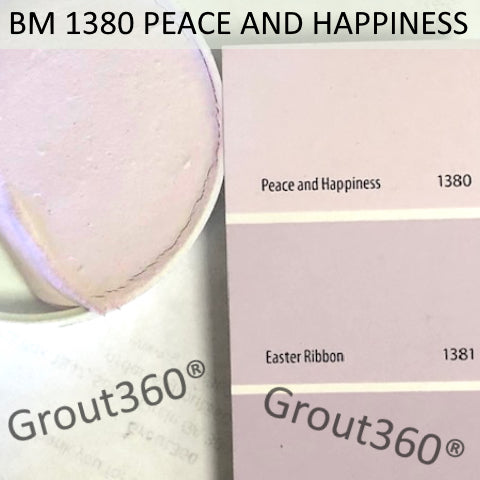 XT Custom matched to BM 1380 Peace and Happiness Sanded Tile Grout