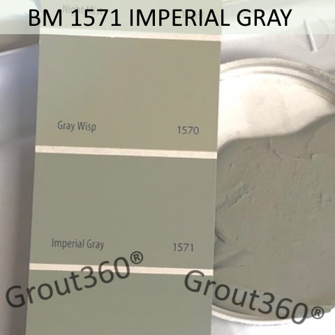 XT Custom matched to BM 1571 Imperial Gray Sanded Tile Grout