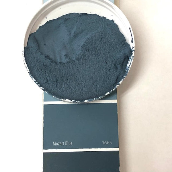 XT Custom matches BM 1665 Mozart Blue Sanded Tile Grout