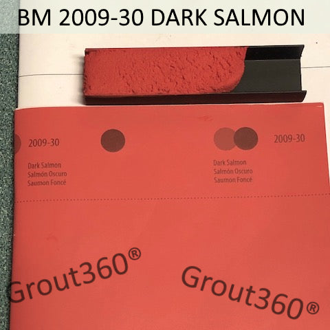 XT matched to BM 2009-30 Dark Salmon Tile Grout Sanded