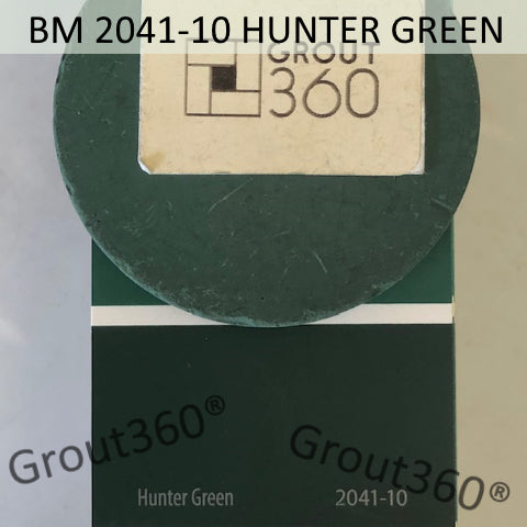 XT Custom matched to BM 2041-10 Hunter Green Sanded Tile Grout