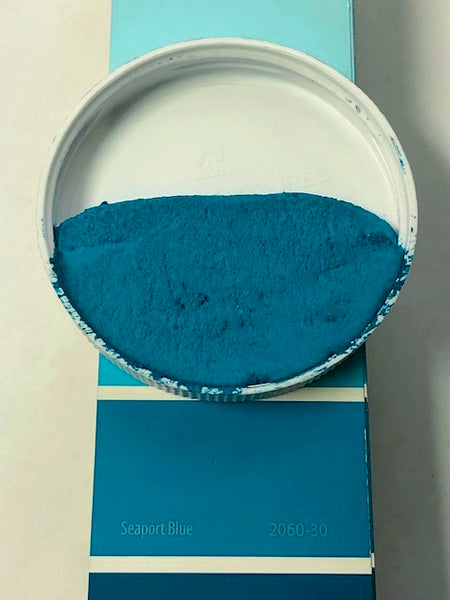 XT Custom matches BM 2060-30 Seaport Blue Sanded Tile Grout