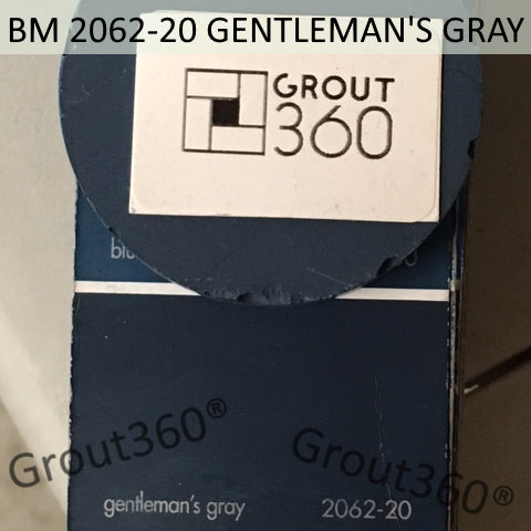 XT matched to BM 2062-20 Gentlemans Gray Sanded Tile Grout