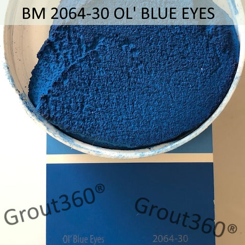 XT Custom matched to BM 2064-30 Ole Blue Eyes Sanded Tile Grout