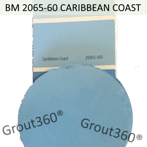 XT Custom matched to BM 2065-60 Caribbean Coast Sanded Tile Grout