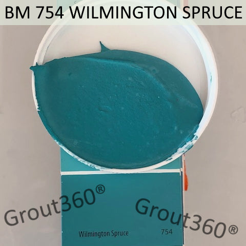 XT Custom matched to BM 754 Wilmington Spruce Sanded Tile Grout