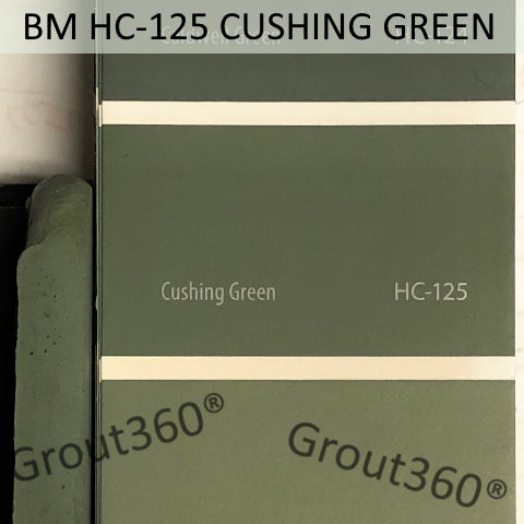 XT Custom matched to HC-125 Cushing Green Sanded Grout