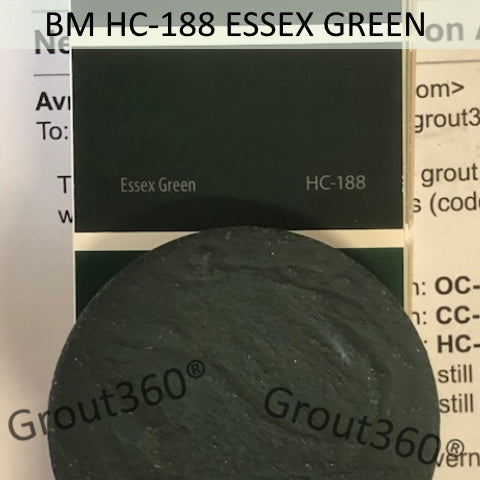 XT Custom matched to HC-188 Essex Green Sanded Tile Grout