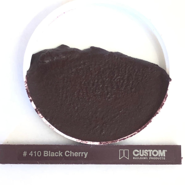E-1500 matched to CBP Black Cherry 410 Sanded Epoxy Tile Grout
