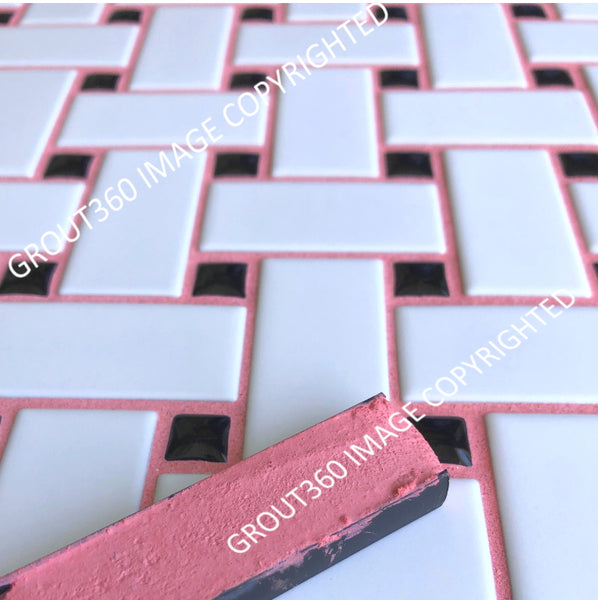 Unsanded Bubblegum Tile Grout - Medium Pink Grout