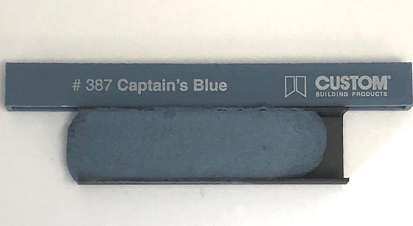 XT custom matched to CBP Captain's Blue Sanded Tile Grout