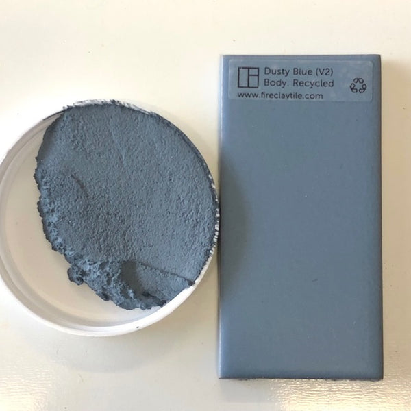 XT Custom matches Fireclay Dusty Blue Sanded Tile Grout