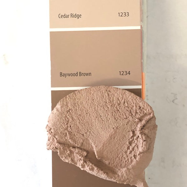 XT Custom matches BM 1234 Baywood Brown Unsanded Grout