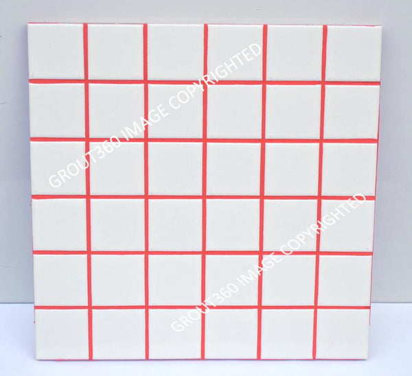 Sanded Bright Ragin' Red Tile Grout - Bright Red Grout