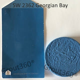 XT Custom matched to SW 2362 Georgian Bay Sanded Tile Grout