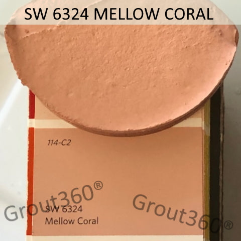 XT Custom matched to SW 6324 Mellow Coral Sanded Tile Grout