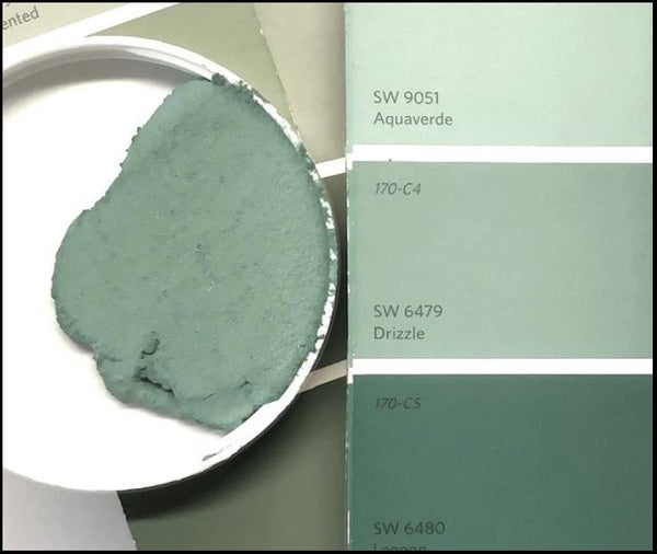XT Custom matched to SW 6479 Drizzle Unsanded Tile Grout