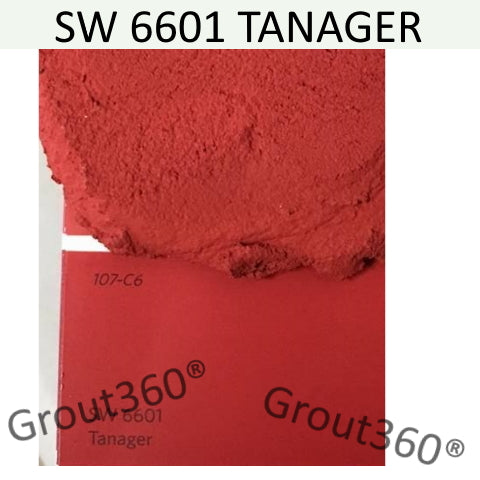 XT matched to SW 6601 Tanager Sanded Tile Grout