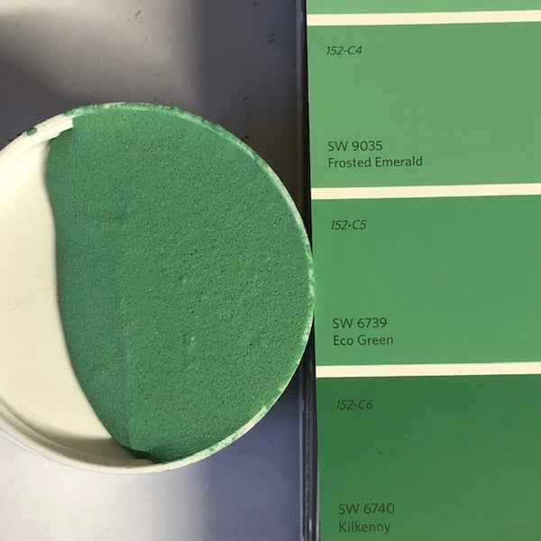 E-1500 Epoxy matches SW 6739 Eco Green Epoxy Tile Grout