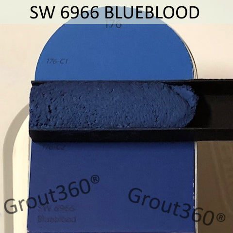 XT Custom matched to SW 6966 Blueblood Sanded Tile Grout