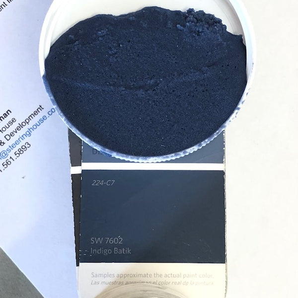 E-1500 Epoxy matched to SW 7602 Indigo Batik in Epoxy Tile Grout
