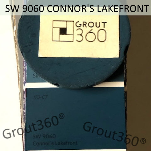 XT Custom matched to SW 9060 Connor's Lakefront Sanded Tile Grout